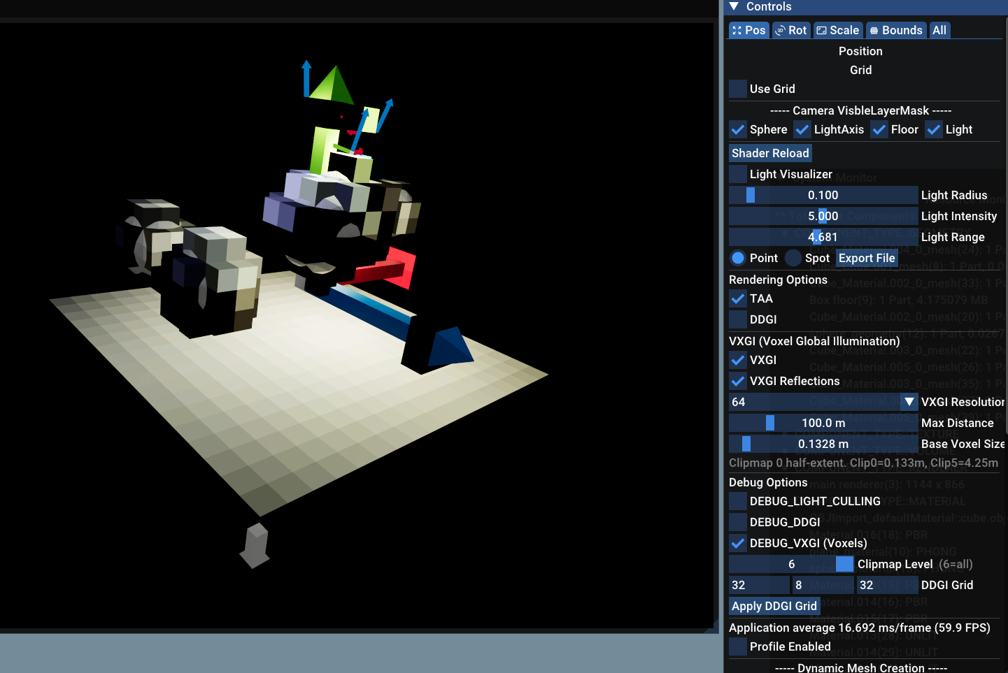 Modern In-house Real-time Graphics Engine